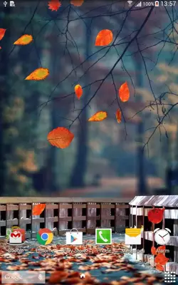 Autumn Leaf Fall Wallpaper android App screenshot 1